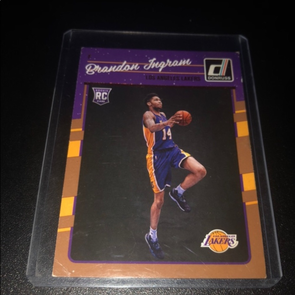 Brandon Ingram Donruss Rated Rookie Basketbal Card